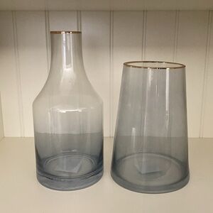 Blue Vase Set of 2